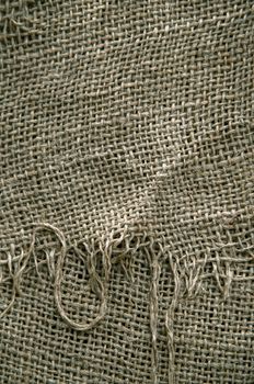 Background Texture Of A Rough Burlap Sack