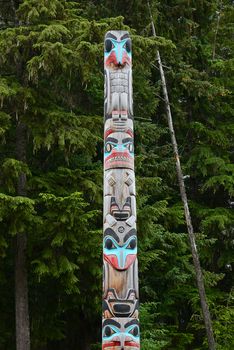 totem pole in juneau, alaska