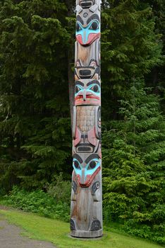 totem pole in juneau, alaska