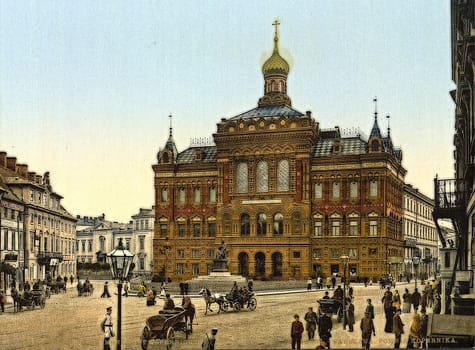 Copernicus Monument, Warsaw,Poland,