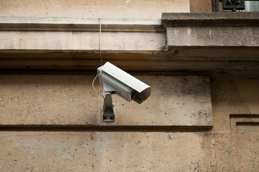 electronic security video camera  of surveillance