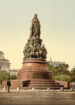 Monument of Catherine II, St. Petersburg, Russia