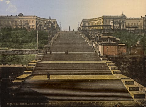 Richelieu Stair, Odessa,Ukraine,