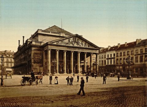 Royal Theatre, Brussels, Belgium,