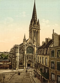 St. Pierre church, Caen, France,