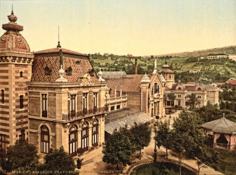 The salt baths, Besancon, France,