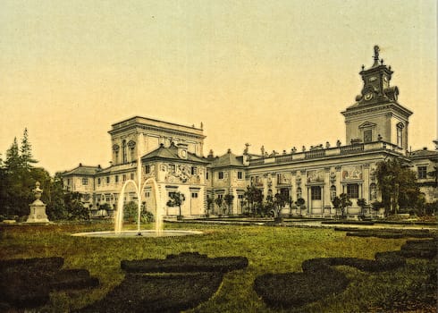 Wilanow Castle,  Warsaw,Poland,