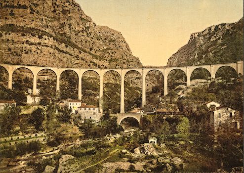 bridge, Grasse, France,