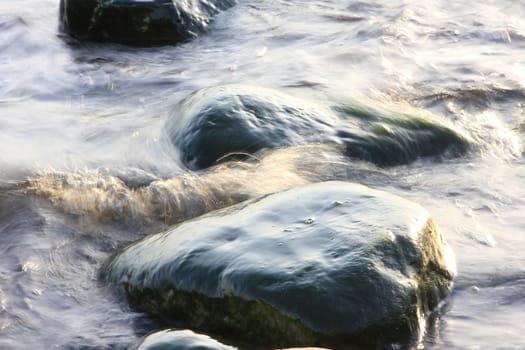 Stone and water