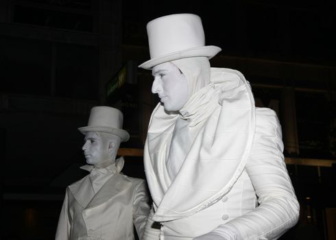 Living statue at Buskers festival Belgrade,August 2011.