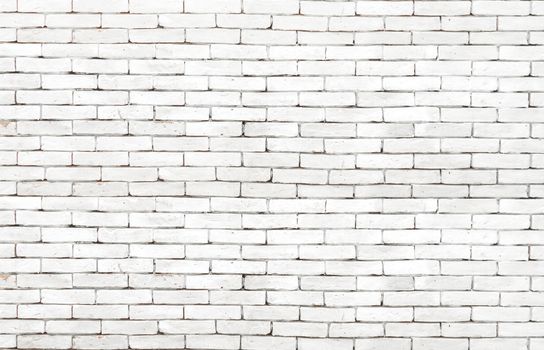 High resolution white grunge brick wall background