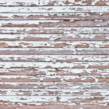 Old white weathered wooden background