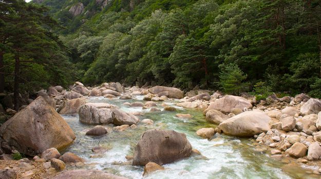 Mount Kumgang. North Korea.