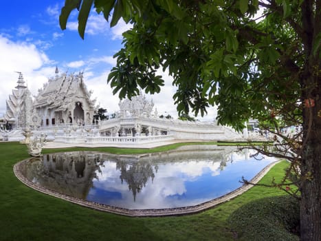 White Temple, is a contemporary unconventional Buddhist temple in Chiang Rai, Thailand.