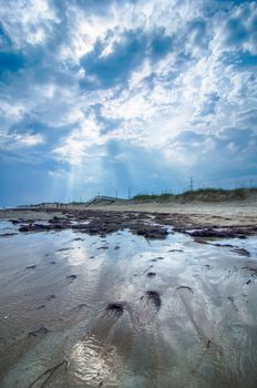 Cape Hatteras National Seashore on Hatteras Island North Carolina USA