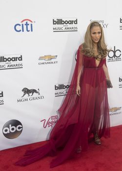 LAS VEGAS - MAY 18 : Recording artist Jennifer Lopez attend the 2014 Billboard Music Awards at the MGM Grand Garden Arena on May 18 , 2014 in Las Vegas.