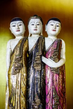 buddha image at Buddhist temple,Chiangrai,Thailand