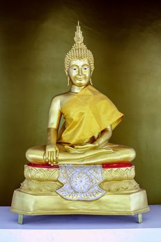 buddha image at Buddhist temple,Chiangrai,Thailand