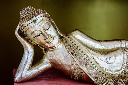 buddha image at Buddhist temple,Chiangrai,Thailand