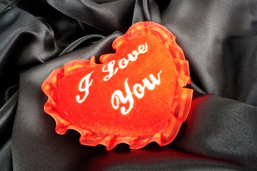 Valentine's Day heart shaped pillow