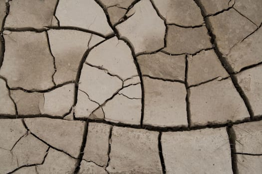 cracked soil