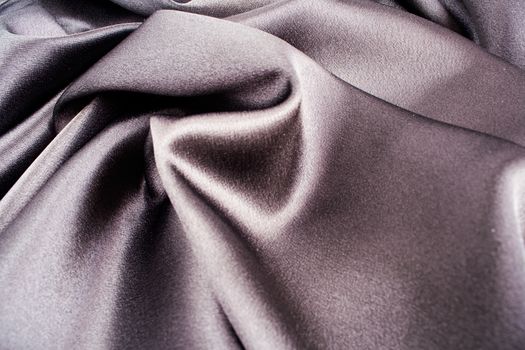 Black silk satin for background