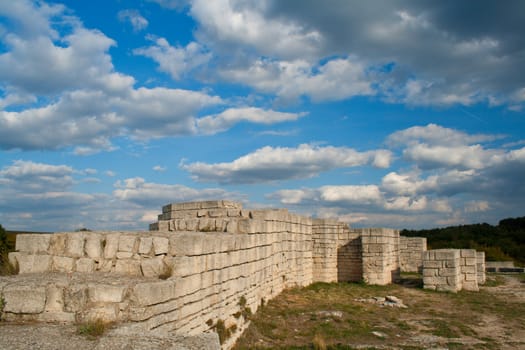 Fortress. A medieval fortress in Bulgaria - Madara