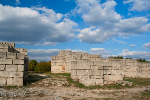 Fortress. A medieval fortress in Bulgaria - Madara