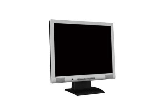 Monitor isolated on white background