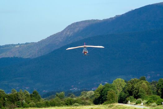 Flying paramotor