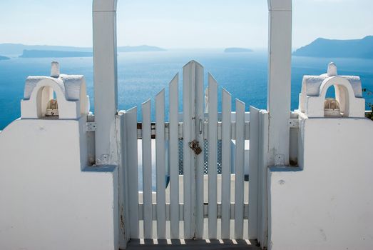 Oia Santorini Greece famous with beautiful romantic sunsets