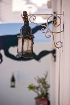 Oia Santorini Greece famous with beautiful romantic sunsets