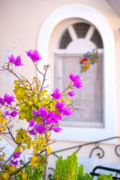 Oia Santorini Greece famous with beautiful romantic sunsets