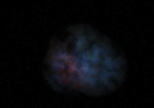 Small part of an infinite star field of space in the Universe. "Elements of this image furnished by NASA".