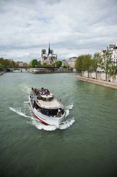 Seine river in Paris