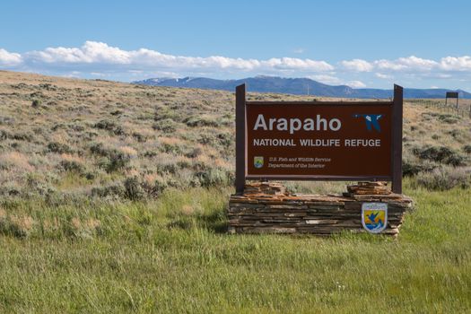 Nestled in the North Park area of the Colorado Rocky Mountains sits the Arapaho National Wildlife Refuge.
