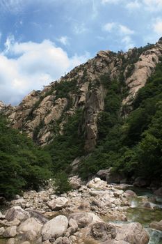 Mount Kumgang. North Korea. 