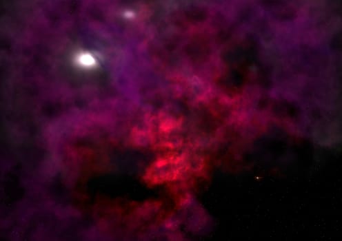 Small part of an infinite star field of space in the Universe. "Elements of this image furnished by NASA".