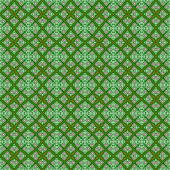 Digital computer graphic - seamless decorative ornament in a bright colors for design.