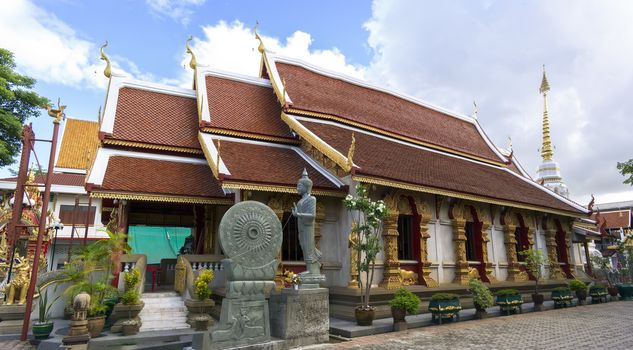 Wat Klangwiang Area, Chiang Rai, Temple in Northern Thailand