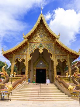 Wat Sriboonruang - Chiang Rai, Temple in Northern Thailand.