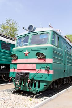 Photo of Russian rail road locomotive in Samara