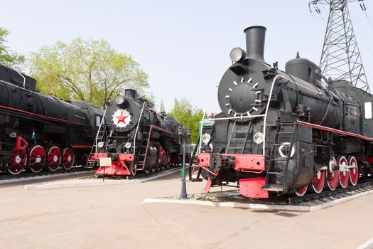 Photo of Russian rail road locomotive in Samara