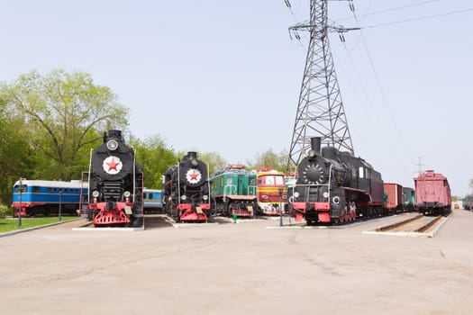 Photo of Russian rail road locomotive in Samara