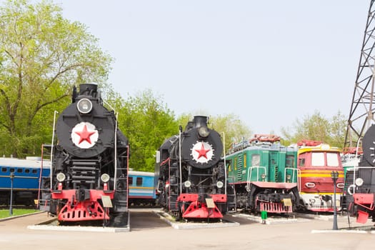 Photo of Russian rail road locomotive in Samara