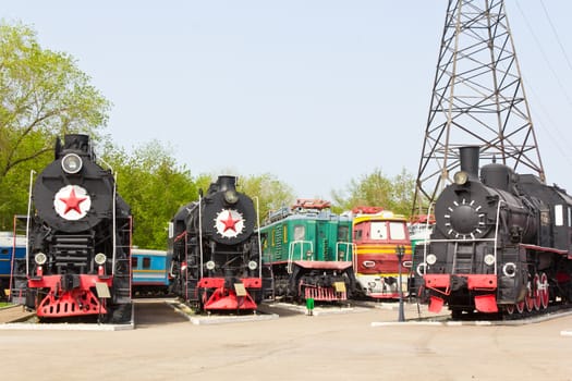 Photo of Russian rail road locomotive in Samara