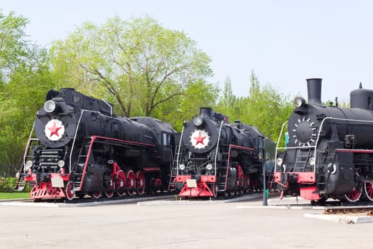 Photo of Russian rail road locomotive in Samara
