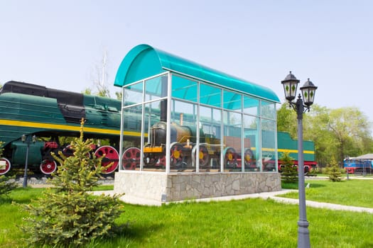 Photo of Russian rail road locomotive in Samara
