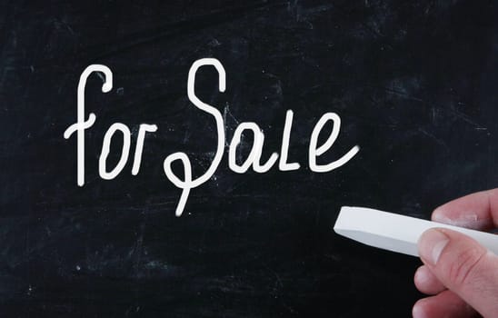 for sale concept