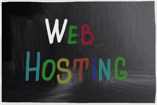 web hosting concept